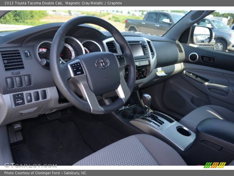 Magnetic Gray Metallic / Graphite 2013 Toyota Tacoma Double Cab