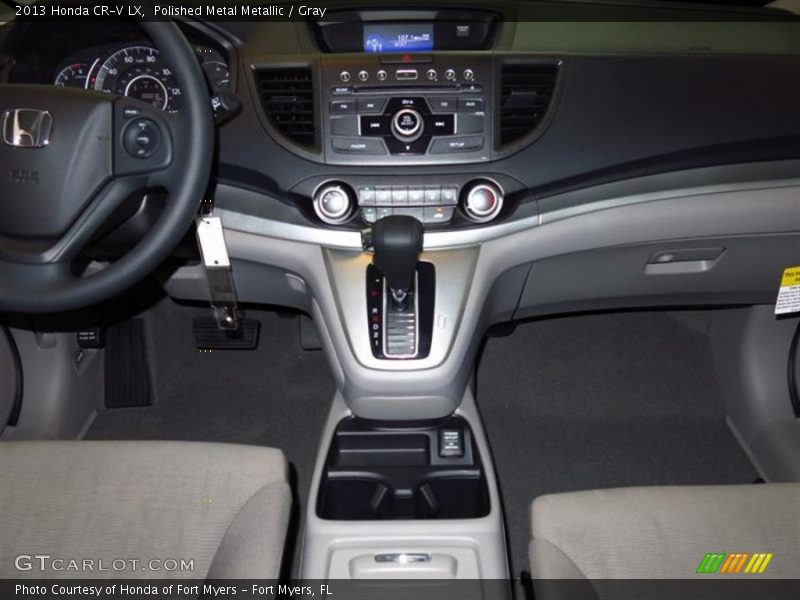 Polished Metal Metallic / Gray 2013 Honda CR-V LX