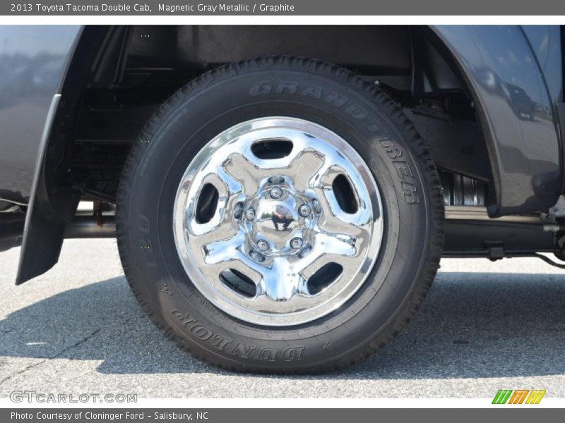 Magnetic Gray Metallic / Graphite 2013 Toyota Tacoma Double Cab