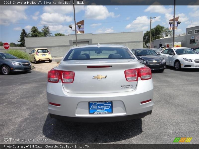 Silver Ice Metallic / Jet Black 2013 Chevrolet Malibu LT