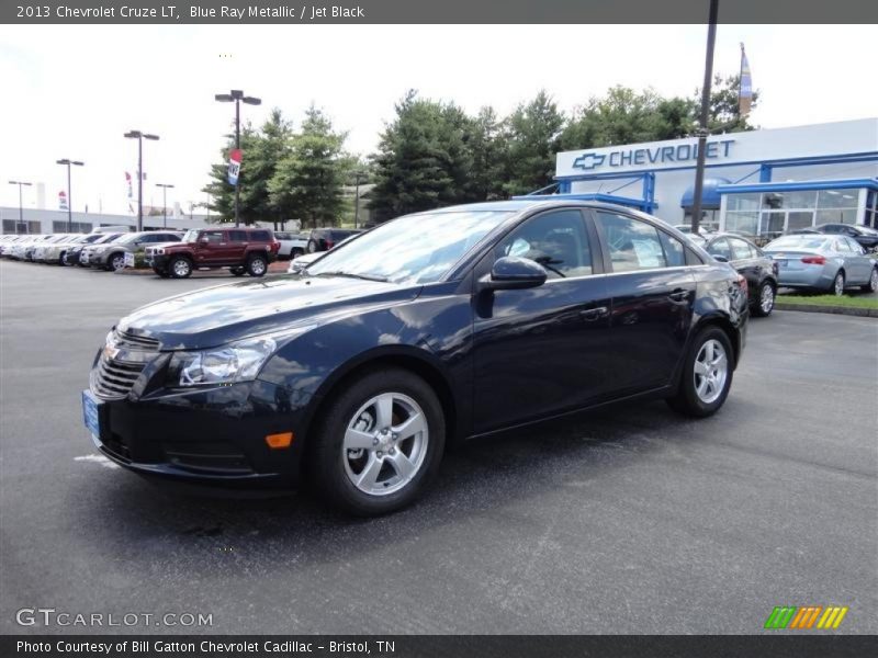 Blue Ray Metallic / Jet Black 2013 Chevrolet Cruze LT