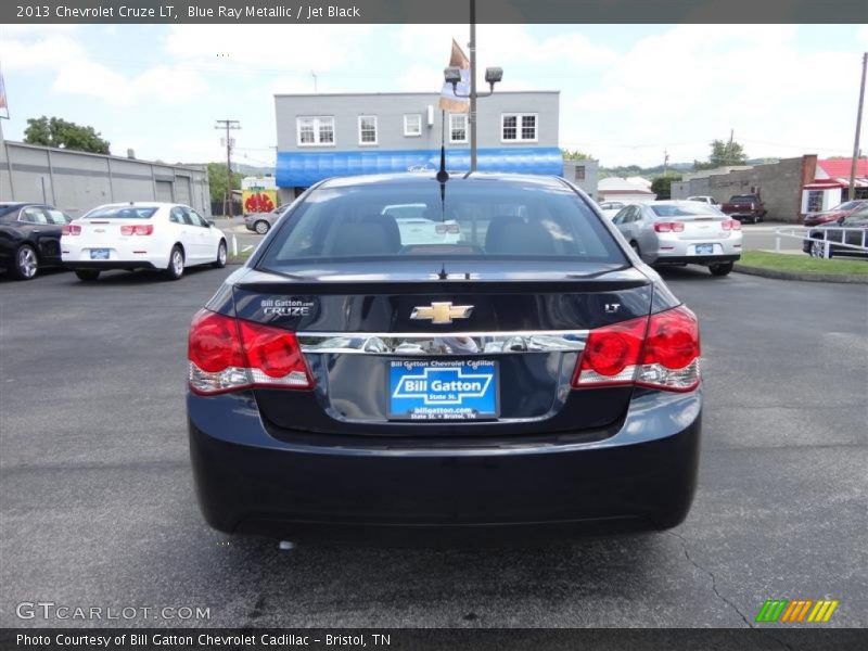 Blue Ray Metallic / Jet Black 2013 Chevrolet Cruze LT