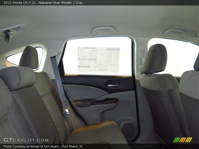 Alabaster Silver Metallic / Gray 2013 Honda CR-V LX
