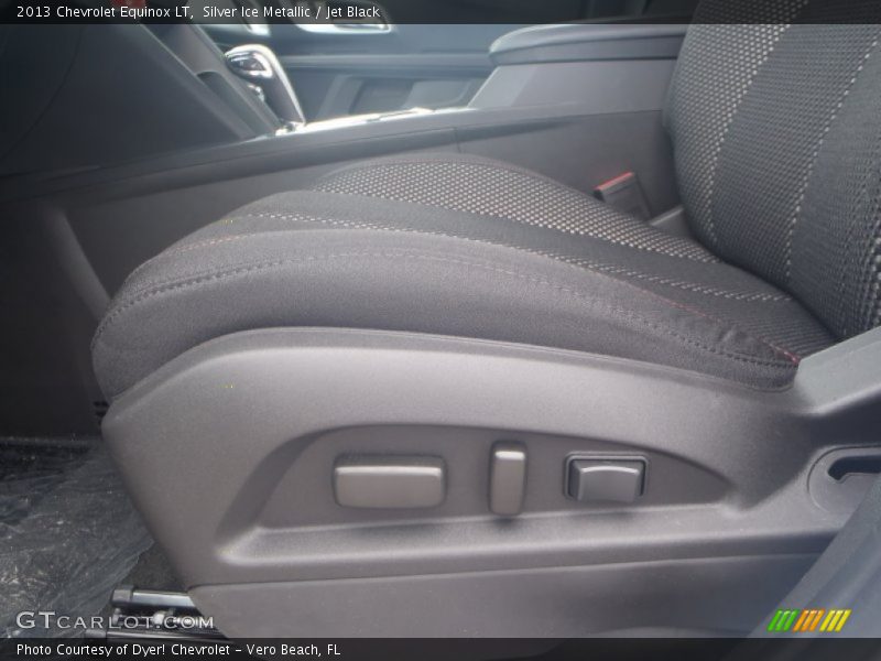 Silver Ice Metallic / Jet Black 2013 Chevrolet Equinox LT