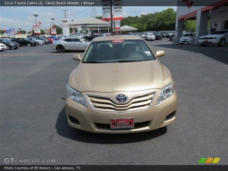Sandy Beach Metallic / Bisque 2010 Toyota Camry LE