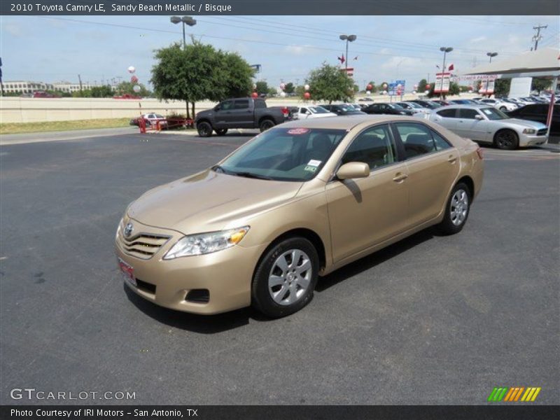 Sandy Beach Metallic / Bisque 2010 Toyota Camry LE
