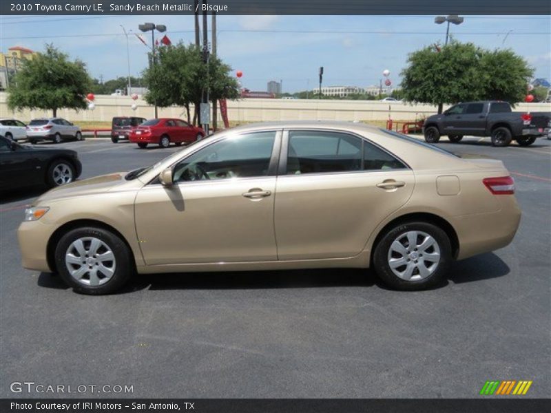 Sandy Beach Metallic / Bisque 2010 Toyota Camry LE