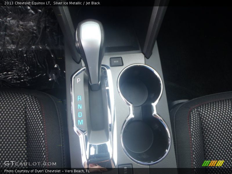 Silver Ice Metallic / Jet Black 2013 Chevrolet Equinox LT