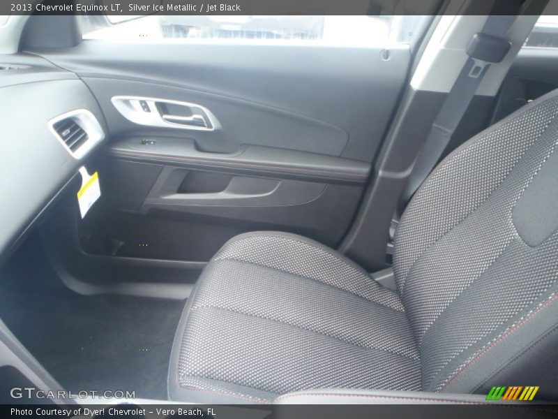 Silver Ice Metallic / Jet Black 2013 Chevrolet Equinox LT