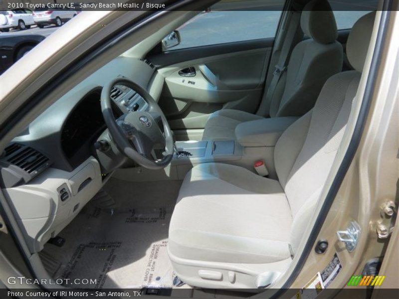 Sandy Beach Metallic / Bisque 2010 Toyota Camry LE