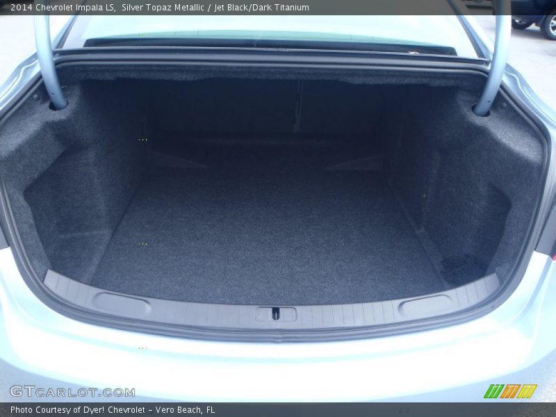 Silver Topaz Metallic / Jet Black/Dark Titanium 2014 Chevrolet Impala LS