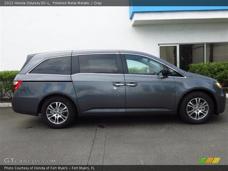 Polished Metal Metallic / Gray 2013 Honda Odyssey EX-L