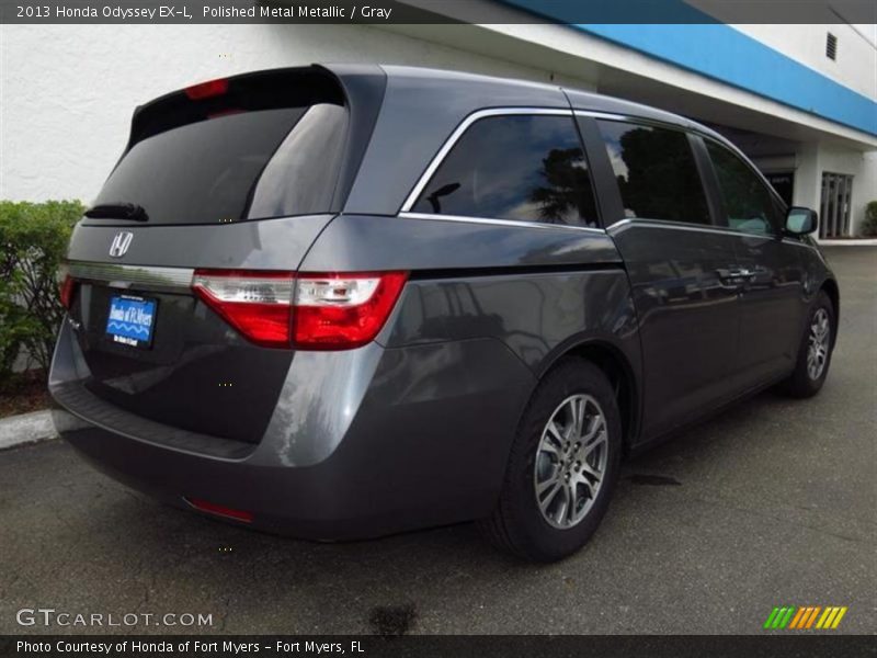 Polished Metal Metallic / Gray 2013 Honda Odyssey EX-L