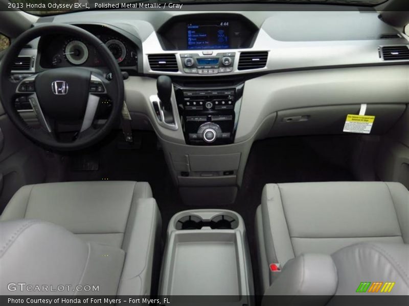 Polished Metal Metallic / Gray 2013 Honda Odyssey EX-L