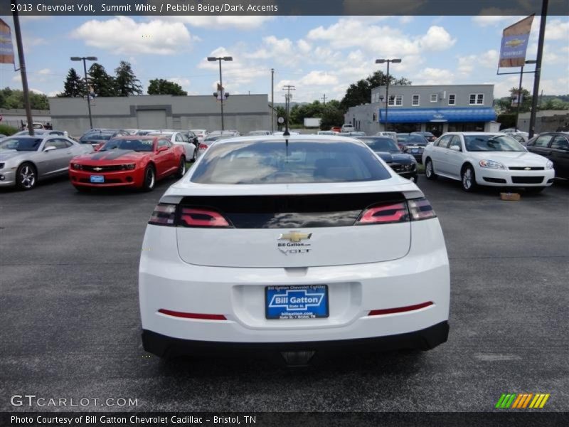 Summit White / Pebble Beige/Dark Accents 2013 Chevrolet Volt