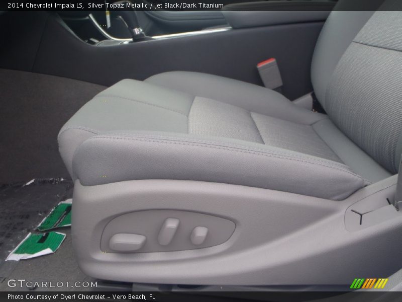 Silver Topaz Metallic / Jet Black/Dark Titanium 2014 Chevrolet Impala LS