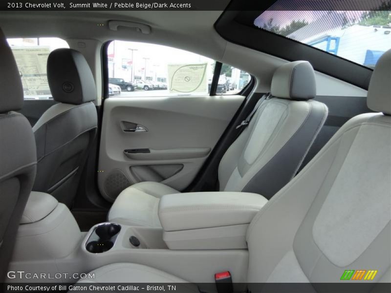 Summit White / Pebble Beige/Dark Accents 2013 Chevrolet Volt