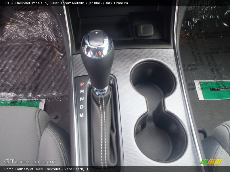 Silver Topaz Metallic / Jet Black/Dark Titanium 2014 Chevrolet Impala LS