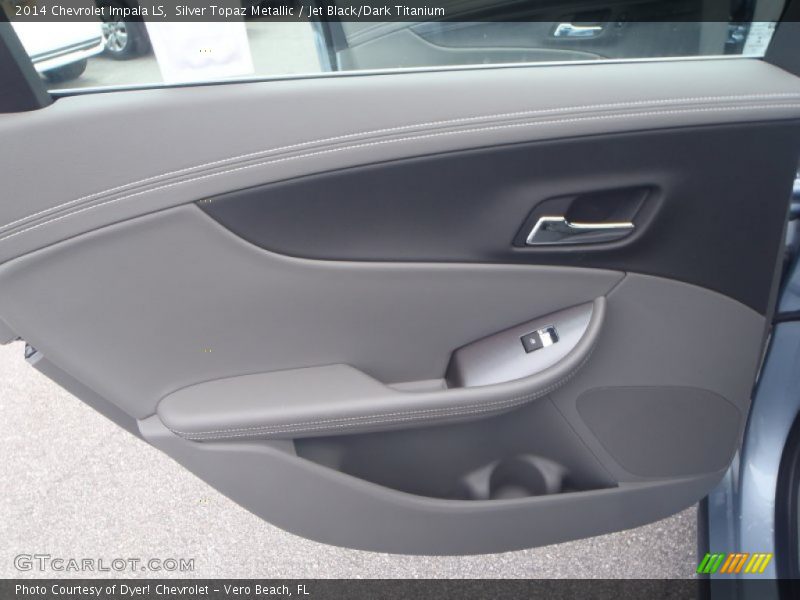 Silver Topaz Metallic / Jet Black/Dark Titanium 2014 Chevrolet Impala LS
