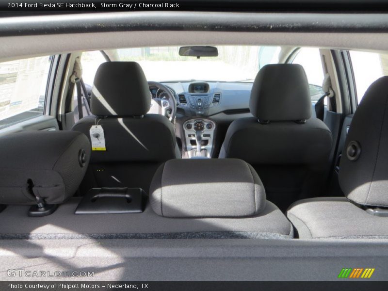 Storm Gray / Charcoal Black 2014 Ford Fiesta SE Hatchback