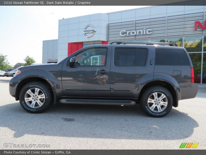 Dark Slate Metallic / Graphite 2010 Nissan Pathfinder SE