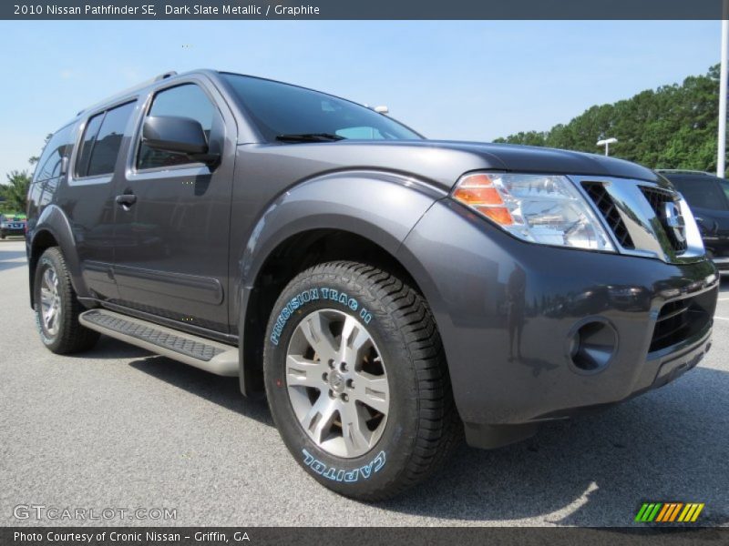 Dark Slate Metallic / Graphite 2010 Nissan Pathfinder SE