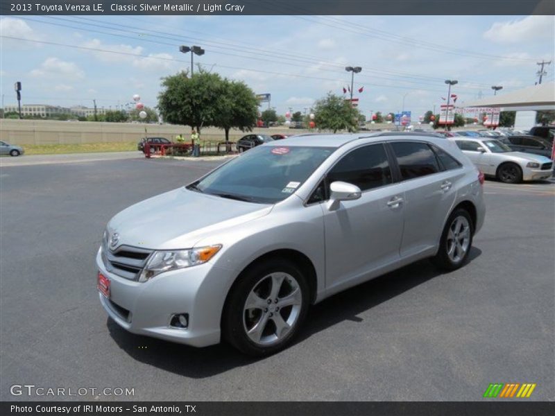 Classic Silver Metallic / Light Gray 2013 Toyota Venza LE