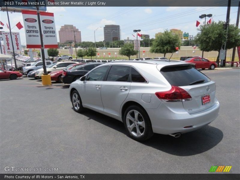 Classic Silver Metallic / Light Gray 2013 Toyota Venza LE