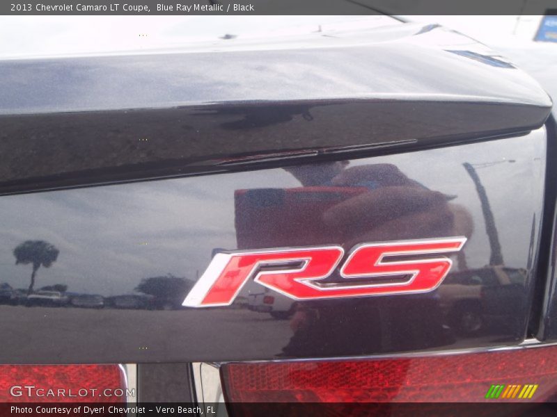 Blue Ray Metallic / Black 2013 Chevrolet Camaro LT Coupe