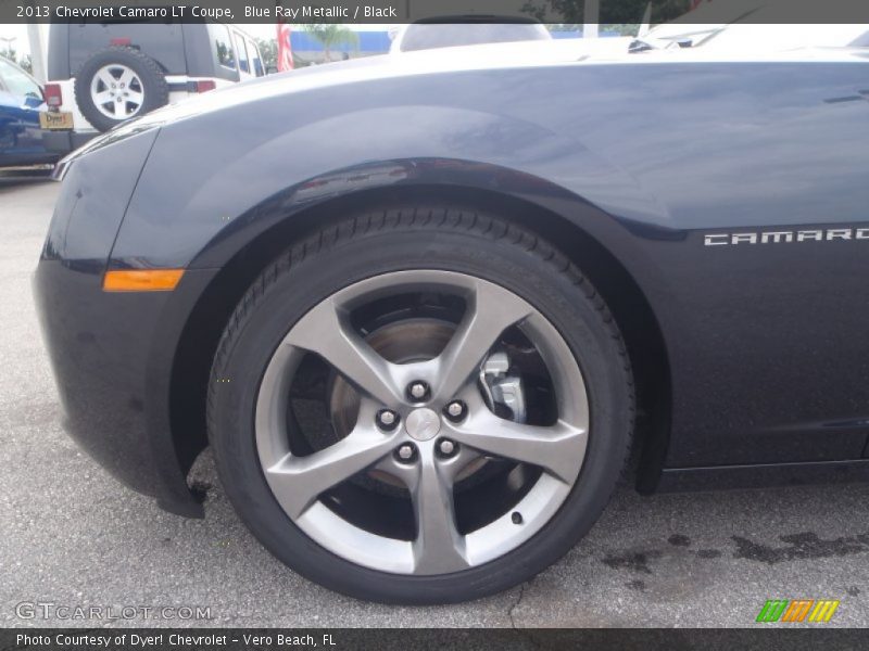 Blue Ray Metallic / Black 2013 Chevrolet Camaro LT Coupe