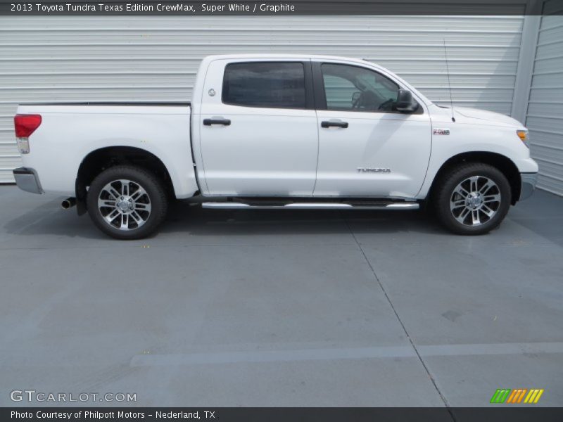 Super White / Graphite 2013 Toyota Tundra Texas Edition CrewMax