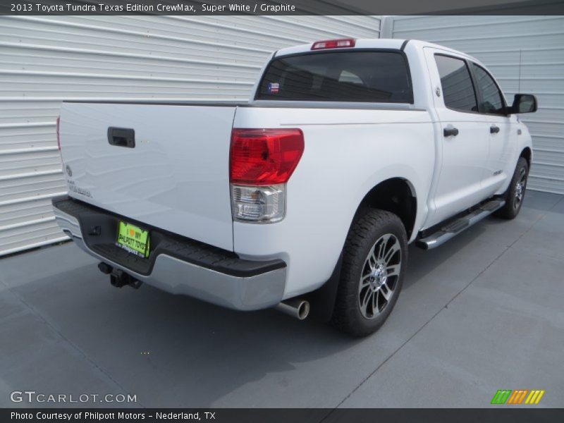 Super White / Graphite 2013 Toyota Tundra Texas Edition CrewMax