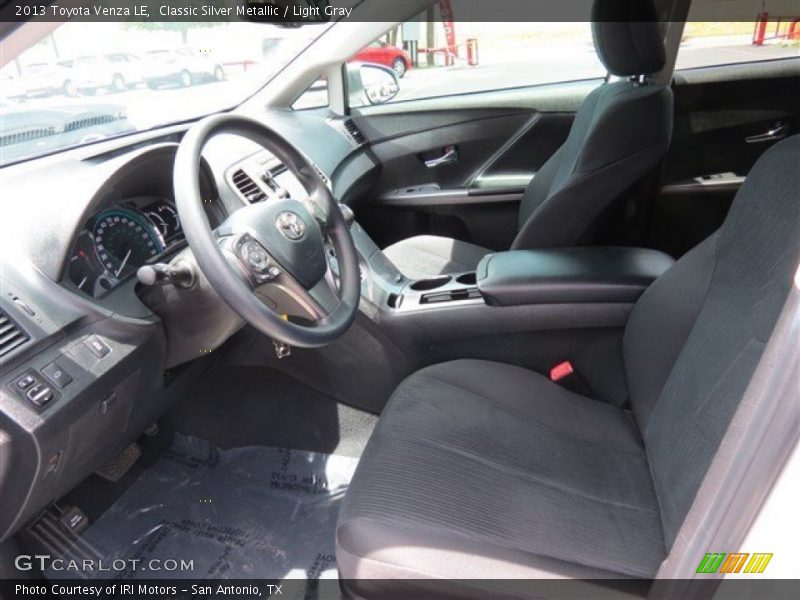 Classic Silver Metallic / Light Gray 2013 Toyota Venza LE