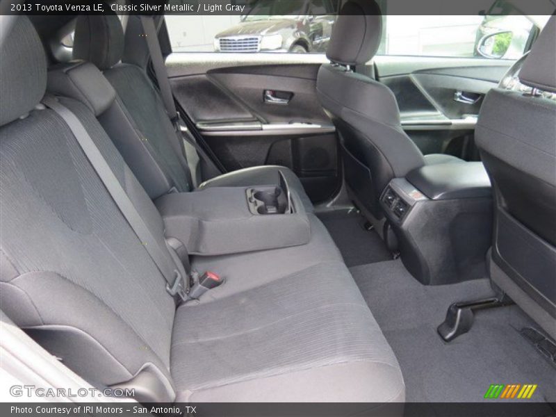 Classic Silver Metallic / Light Gray 2013 Toyota Venza LE