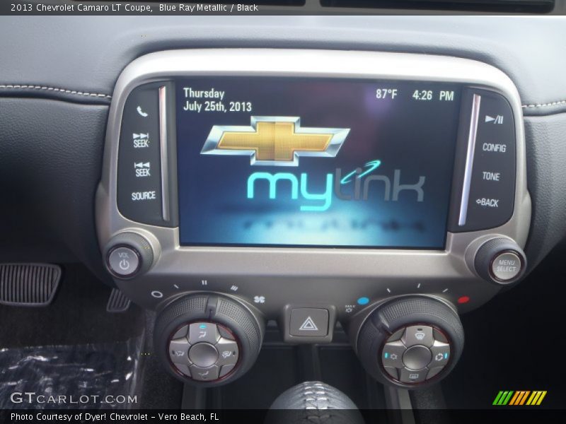 Blue Ray Metallic / Black 2013 Chevrolet Camaro LT Coupe