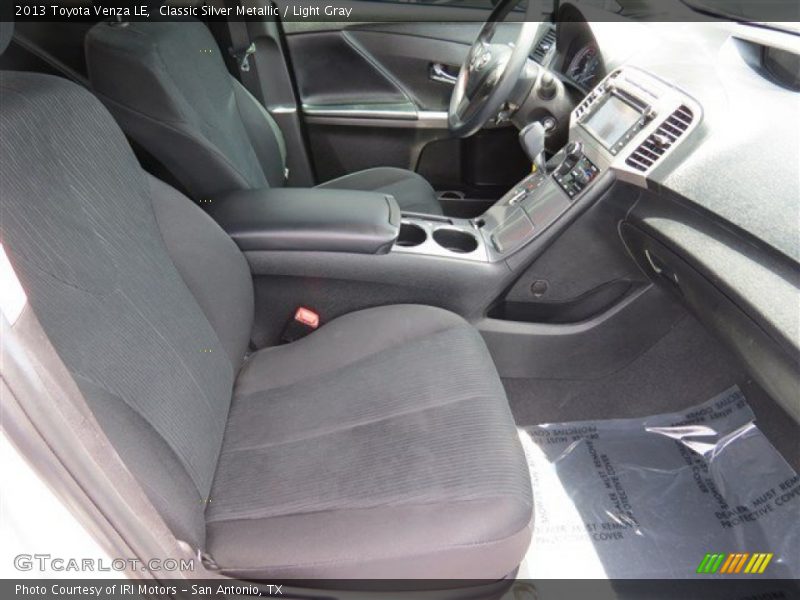 Classic Silver Metallic / Light Gray 2013 Toyota Venza LE