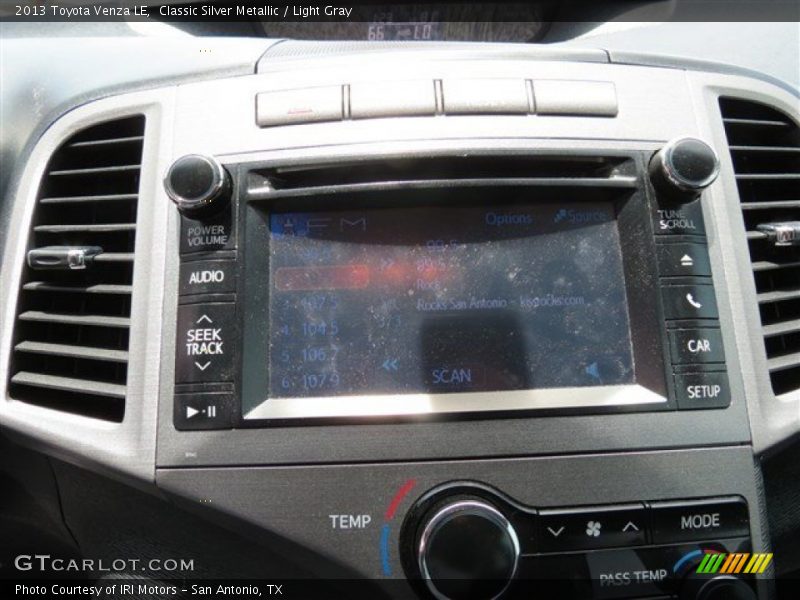 Classic Silver Metallic / Light Gray 2013 Toyota Venza LE