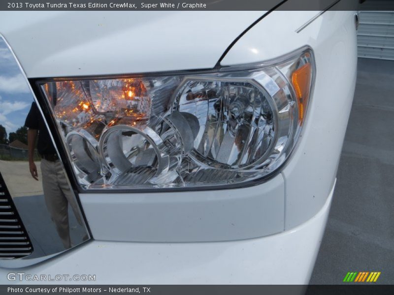 Super White / Graphite 2013 Toyota Tundra Texas Edition CrewMax