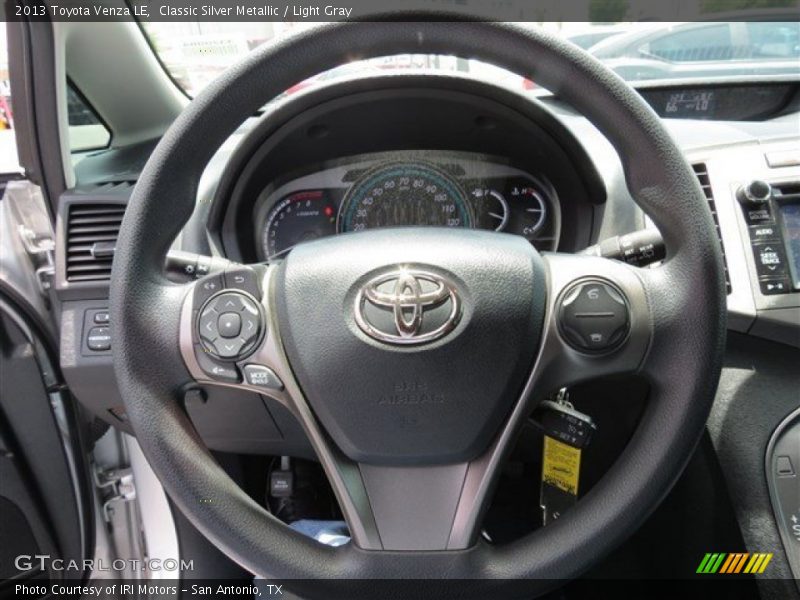 Classic Silver Metallic / Light Gray 2013 Toyota Venza LE