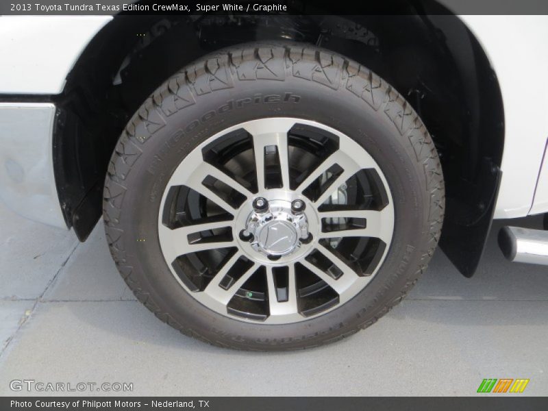 Super White / Graphite 2013 Toyota Tundra Texas Edition CrewMax
