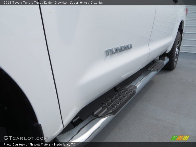 Super White / Graphite 2013 Toyota Tundra Texas Edition CrewMax