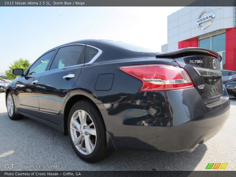Storm Blue / Beige 2013 Nissan Altima 2.5 SL