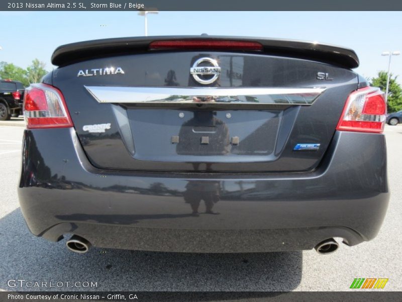 Storm Blue / Beige 2013 Nissan Altima 2.5 SL