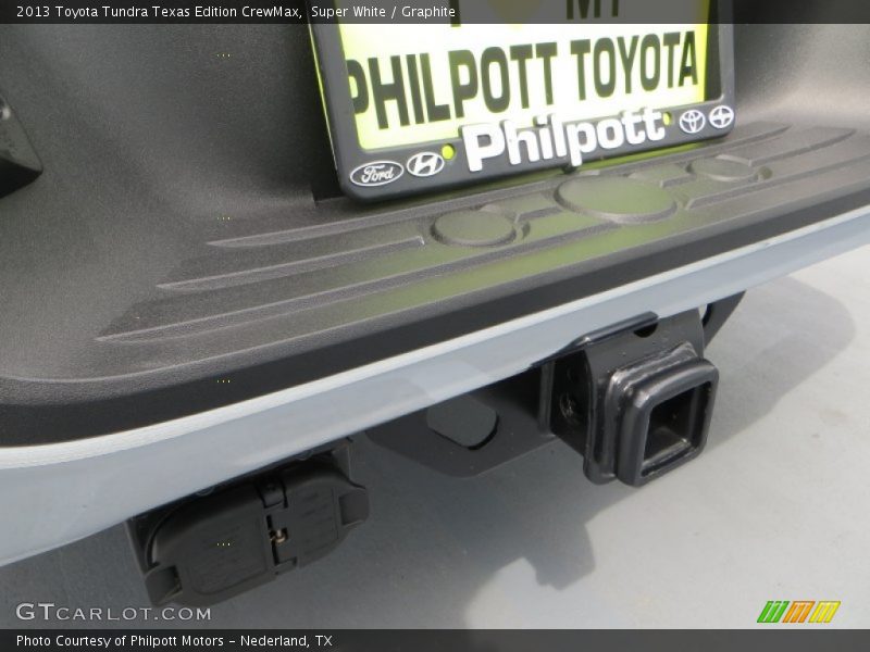 Super White / Graphite 2013 Toyota Tundra Texas Edition CrewMax