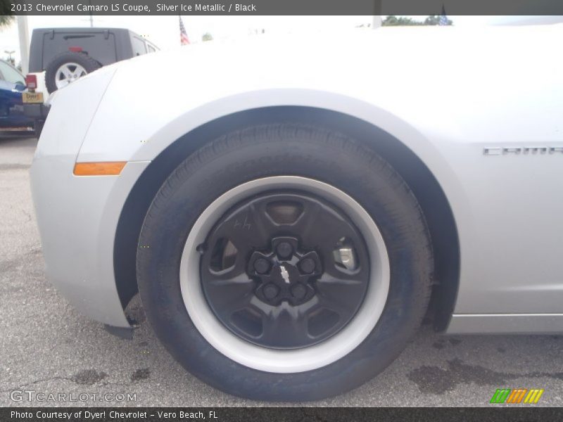 Silver Ice Metallic / Black 2013 Chevrolet Camaro LS Coupe