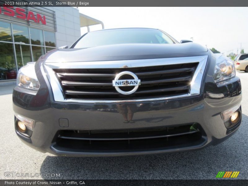 Storm Blue / Beige 2013 Nissan Altima 2.5 SL