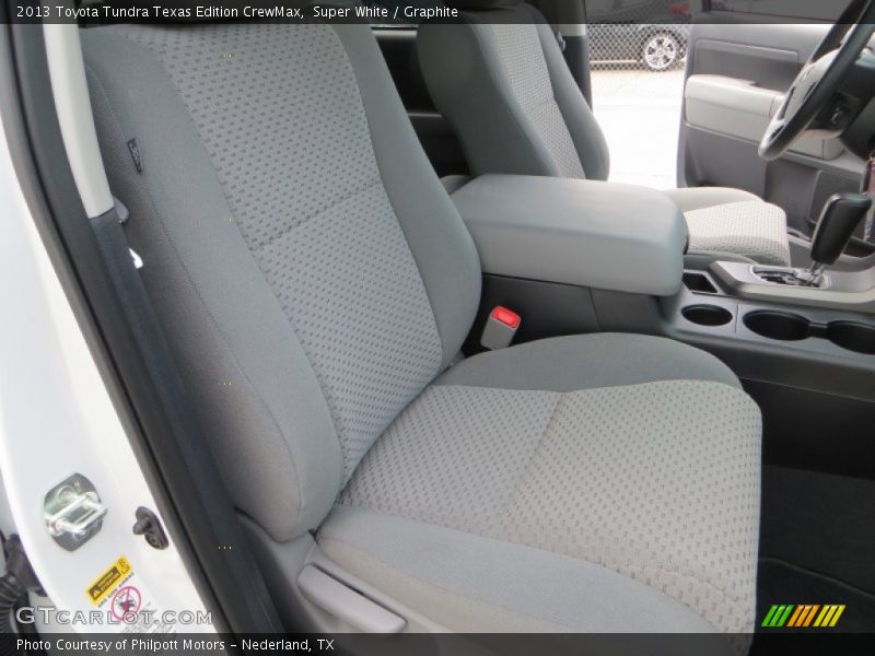 Super White / Graphite 2013 Toyota Tundra Texas Edition CrewMax