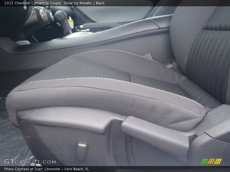 Silver Ice Metallic / Black 2013 Chevrolet Camaro LS Coupe