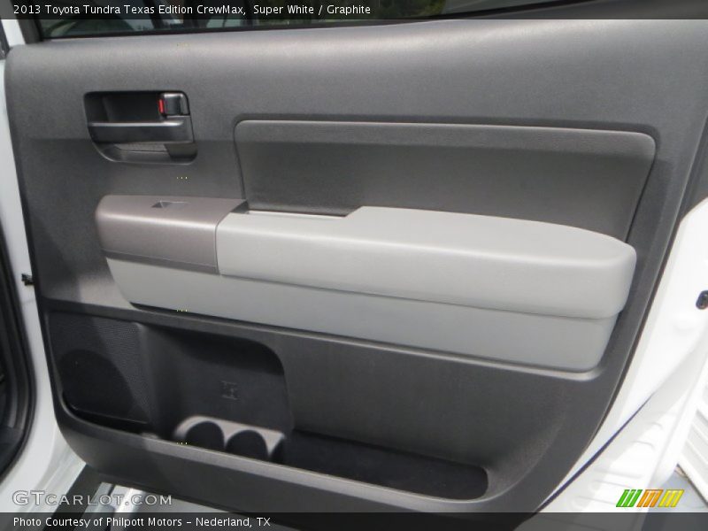 Super White / Graphite 2013 Toyota Tundra Texas Edition CrewMax