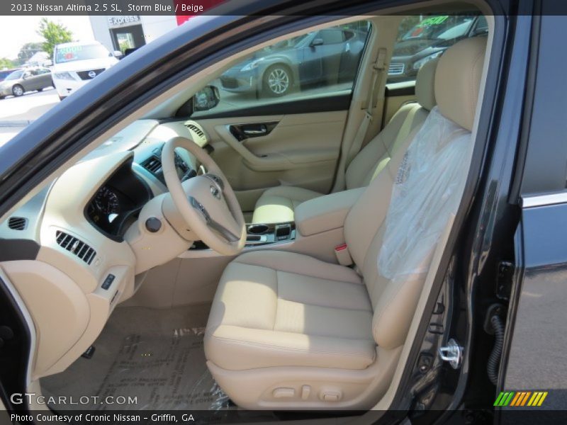 Storm Blue / Beige 2013 Nissan Altima 2.5 SL